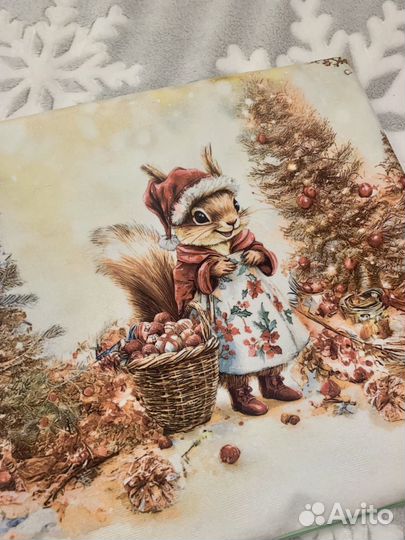 Наволочка декоративная 40*40 велюр