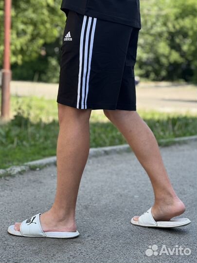 Костюм шорты+футболка Adidas M-3XL(48-56)