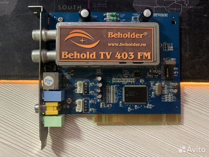 Телевизионный PCI тюнер Behold TV 403 FM