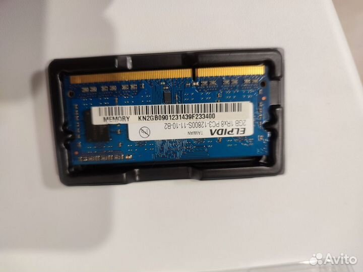 Оперативная память ddr3 2gb для ноутбука 1600 mhz