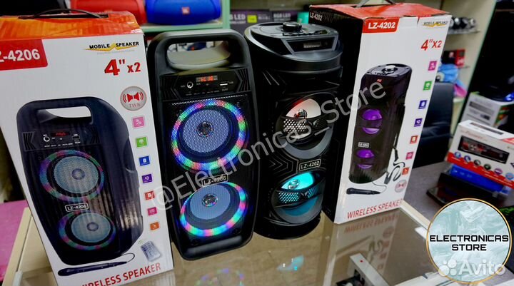 Колонка с Пультом DG 1062 Pink LUX