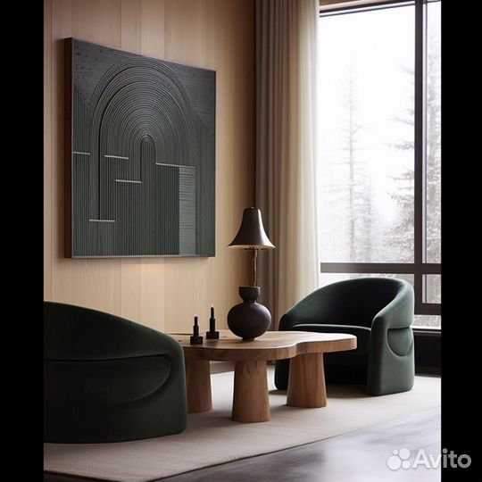 Темные текстурные картины на заказ