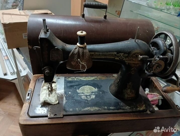 Швейная машина подольск ручная