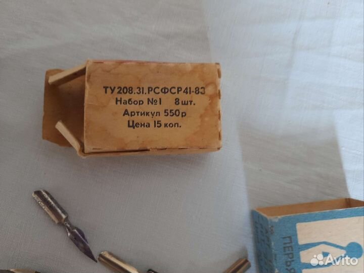 Перья плакатные, стержни для карандашей