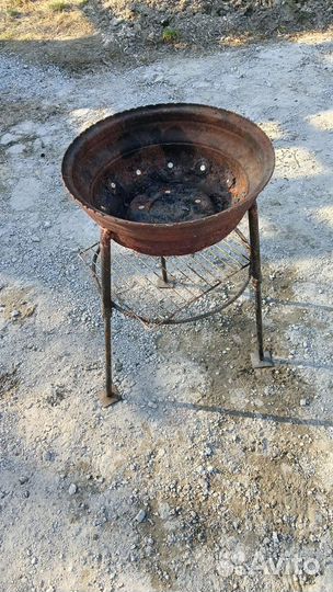 Мангал круглый