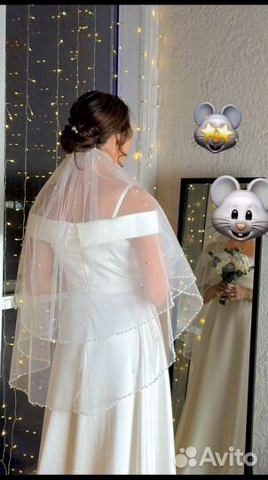Свадебное платье и фата