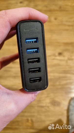 Зарядное устройство anker с 5 usb 45 ватт