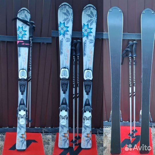 Горные лыжи детские 120 см