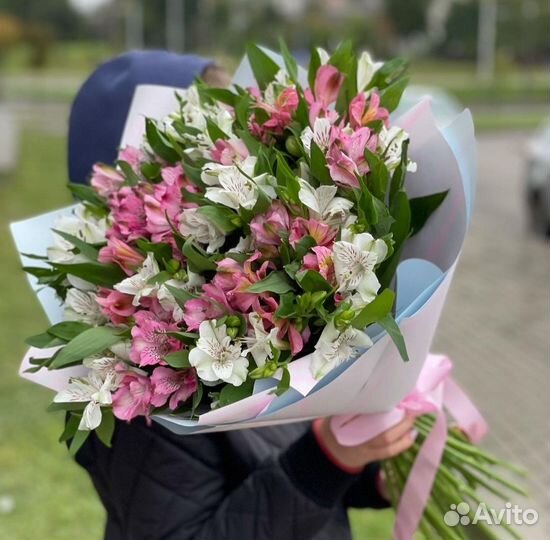 Цветы - Альстромерии (доставка букетов)