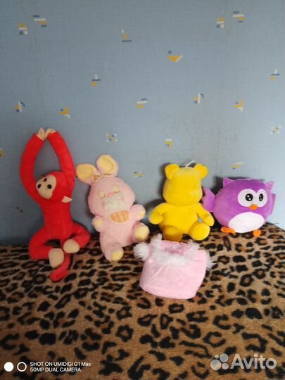 Игрушки мягкие