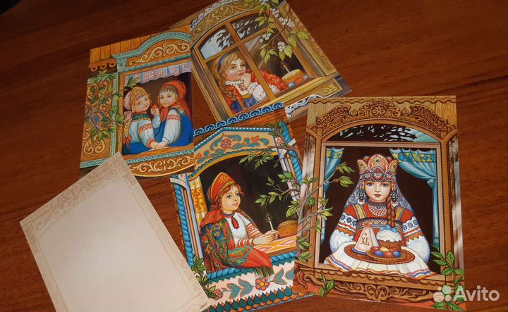 Пасхальная открытка