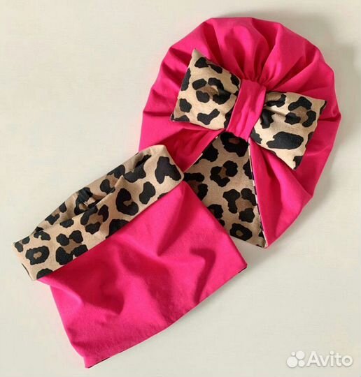 Шапка тюрбан снуд