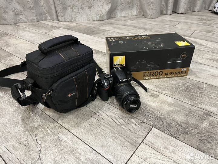 Зеркальный фотоаппарат nikon d3200
