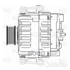 Генератор для а/м VAG Q3 (11) 2.0TFSi 140A (LG