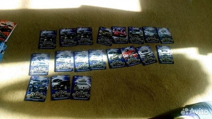 Карточки супергонки