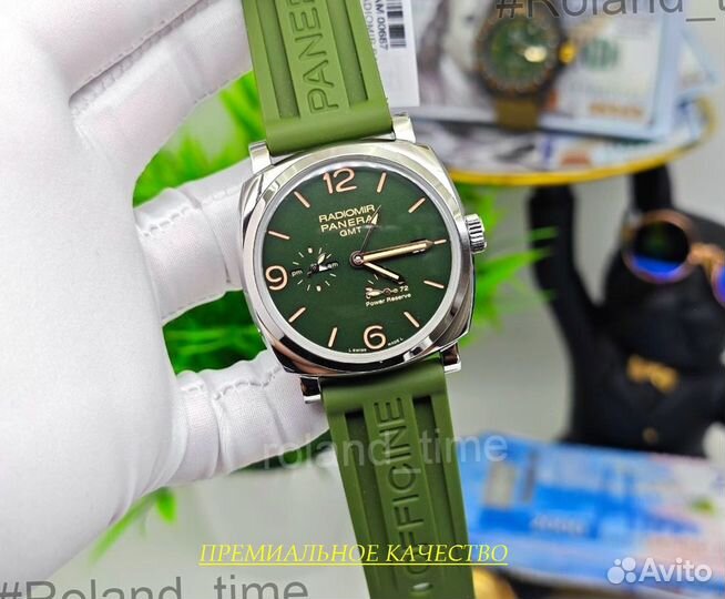 Красивые мужские часы Panerai Luminor GMT