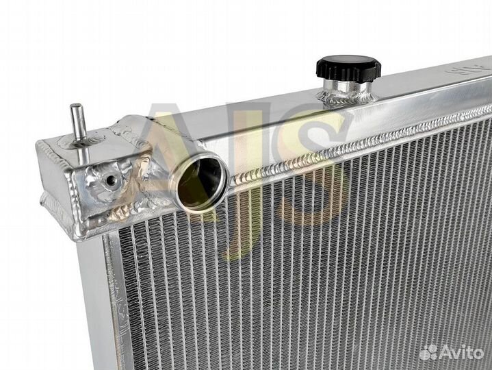 Радиатор алюминиевый Nissan Patrol Y61 TB48 56mm AT серый