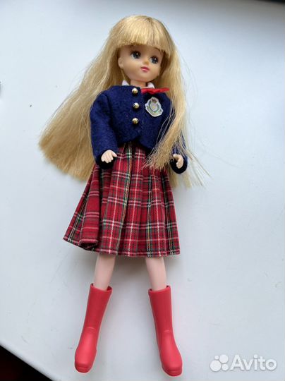 Ликка Licca chan голубые глаза барби япония