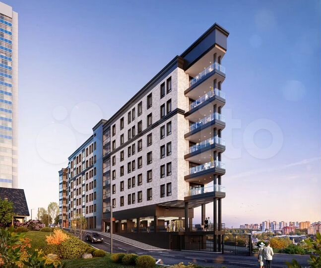 3-к. квартира, 104,7 м², 1/6 эт.