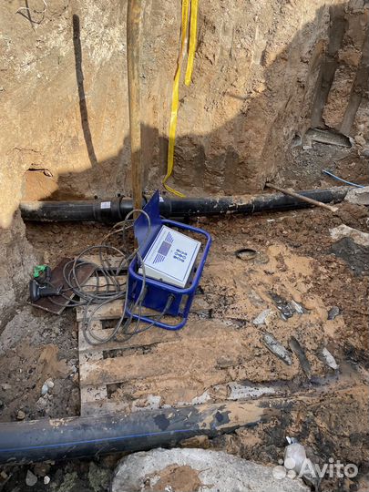 Электромуфтовая сварка пнд труб, врезка в водовод