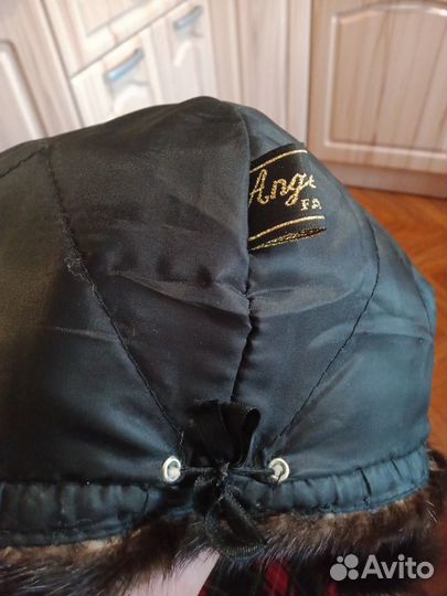 Шапка норковая женская бу