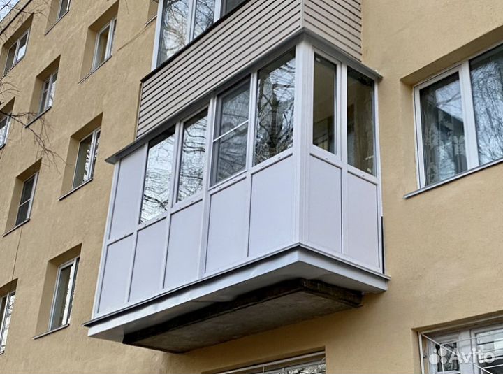 Остекление\ремонт балконов и лоджий под ключ Мск