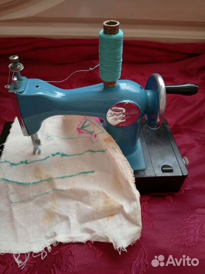 Детская швейная машинка дшм 1