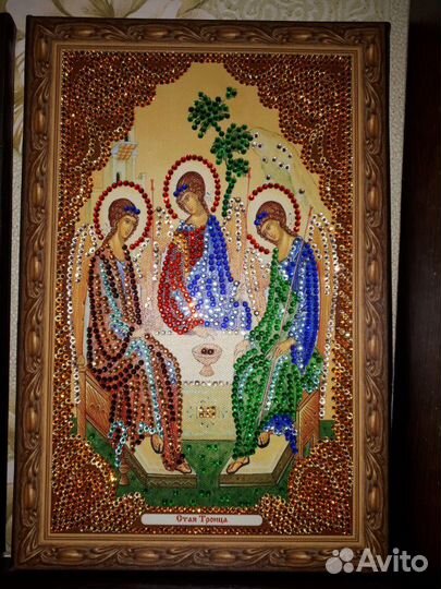 Икона из страз