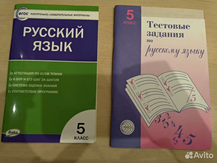 Русский язык 5 класс