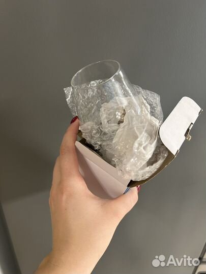 Бокал для вина в бутылку