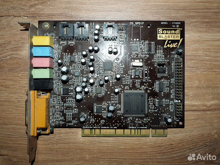 Звуковые карты Sound Blaster PCI \ ISA