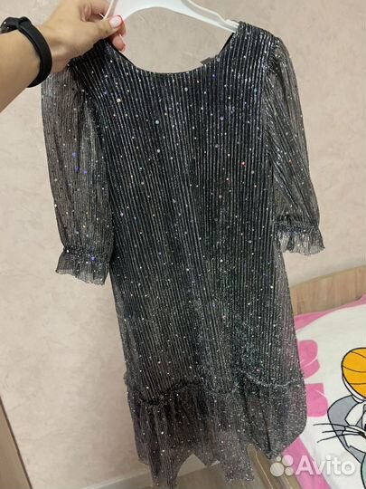 Платье для девочки акула