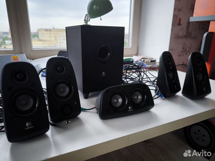 Акустические колонки 5.1 Logitech