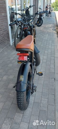 Электровелосипед фэтбайк 20 дюймов 1000W Café Race