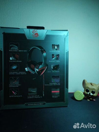 Игровые наушники A4tech Bloody G500