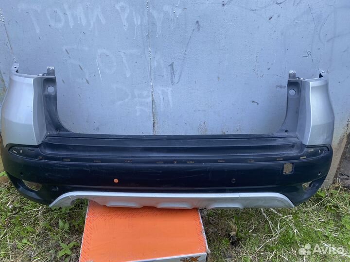 Бампер задний рено каптюр
