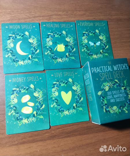 Карты Practical Witch's spell deck