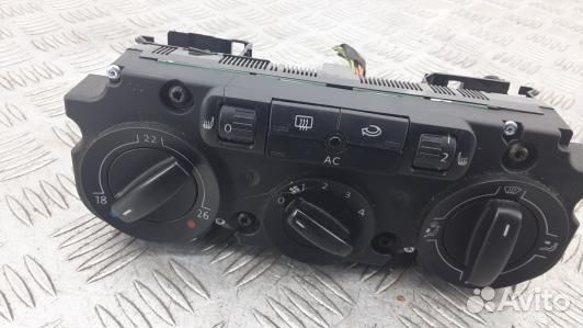 Блок управления печки и климат-контроля volkswagen