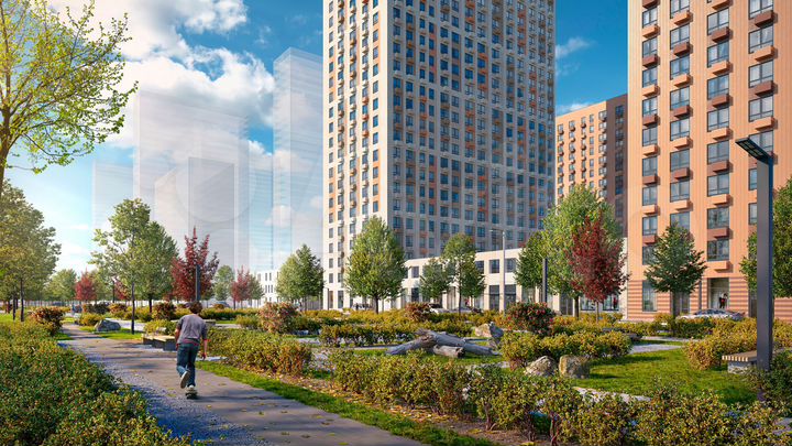 Квартира-студия, 21,8 м², 15/33 эт.