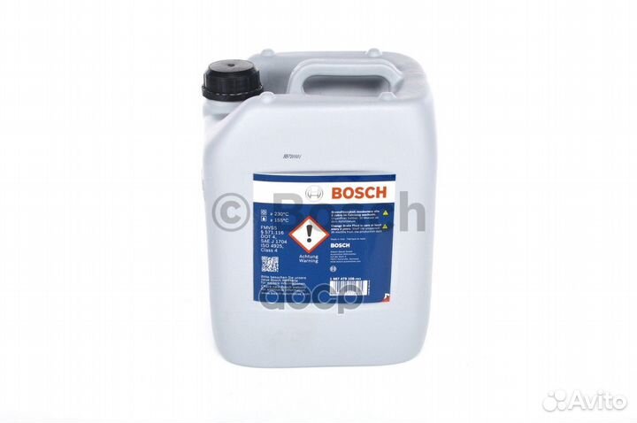 Жидкость тормозная 5L DOT 4 1 987 479 108 Bosch