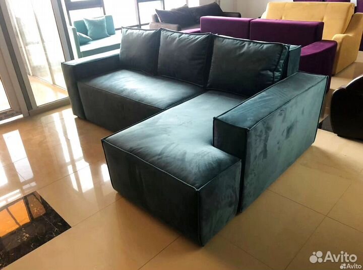Диван угловой лофт