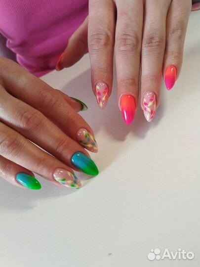 Наращивание и коррекция ногтей