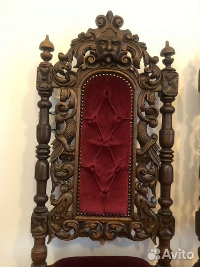 Стулья старинные антикварные комплект