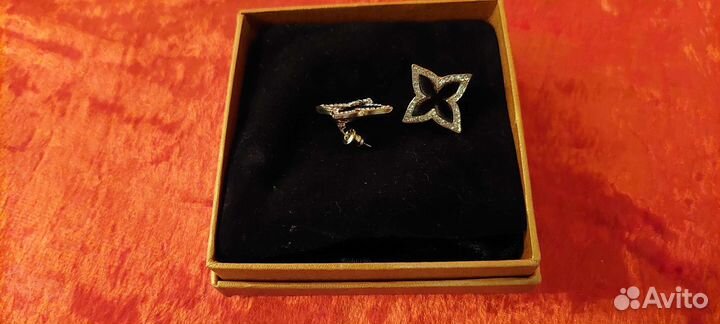 Серьги,Клевер