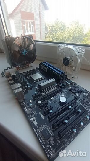 Комплектующие для пк. Мать проц память куллер