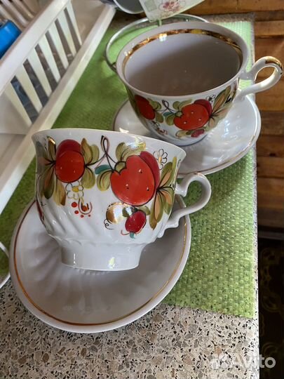 Большие чайные чашки СССР