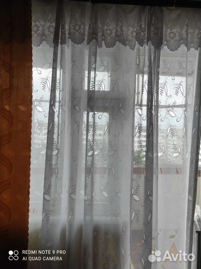 Шторы тюль б/у