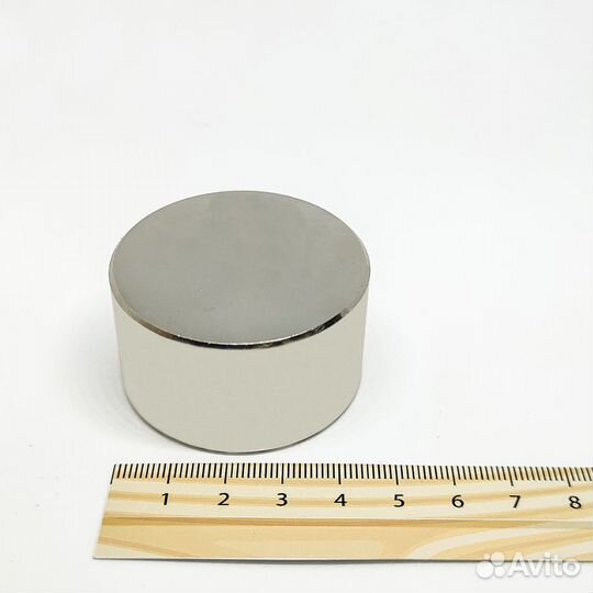 Неодимовый магнит 45х30 мм (диск)