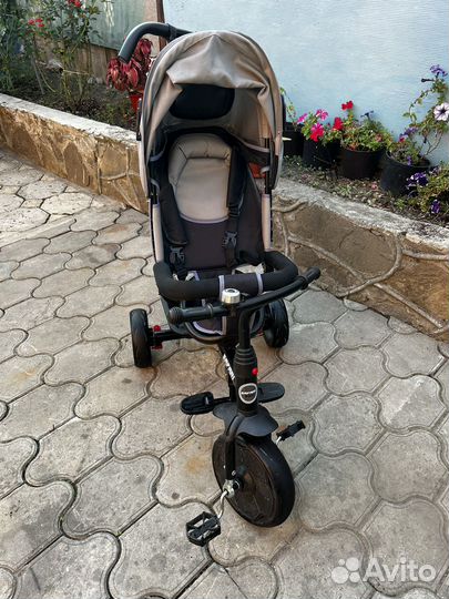 Трехколесный велосипед коляска