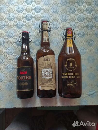 Стеклянные бутылки с бюгельной пробкой